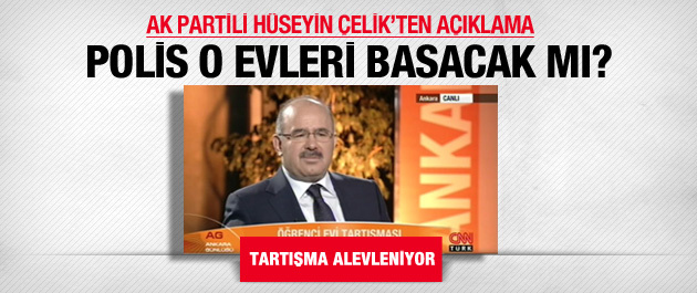 Çelik�ten öğrenci evi açıklaması