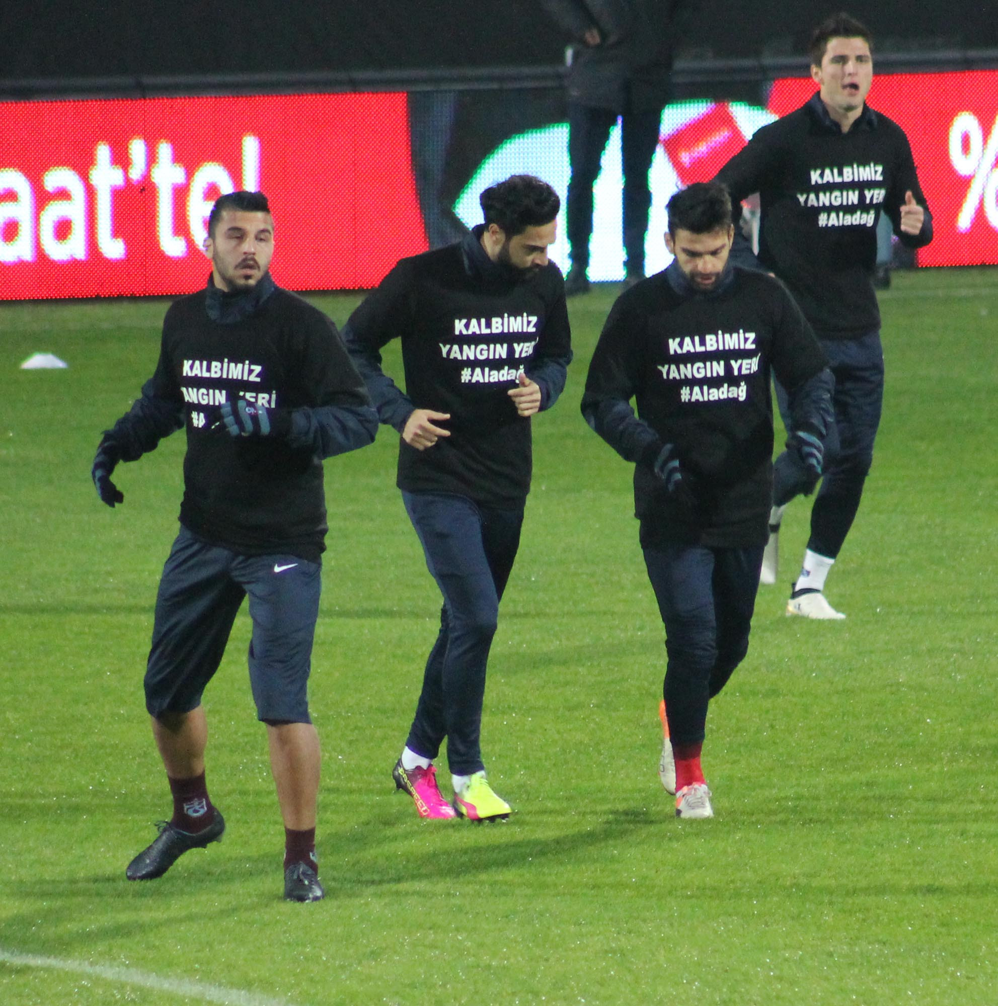 Trabzonspor'dan forma jesti