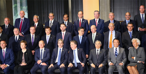 G20 Maliye Bakanları ve Merkez Bankası Başkanları Toplantısı nedeniyle Arjantin'in başkenti Buenos Aires'te bulunan Hazine ve Maliye Bakanı Berat Albayrak, “G20 Aile Fotoğrafı” çekimine iştirak etti.