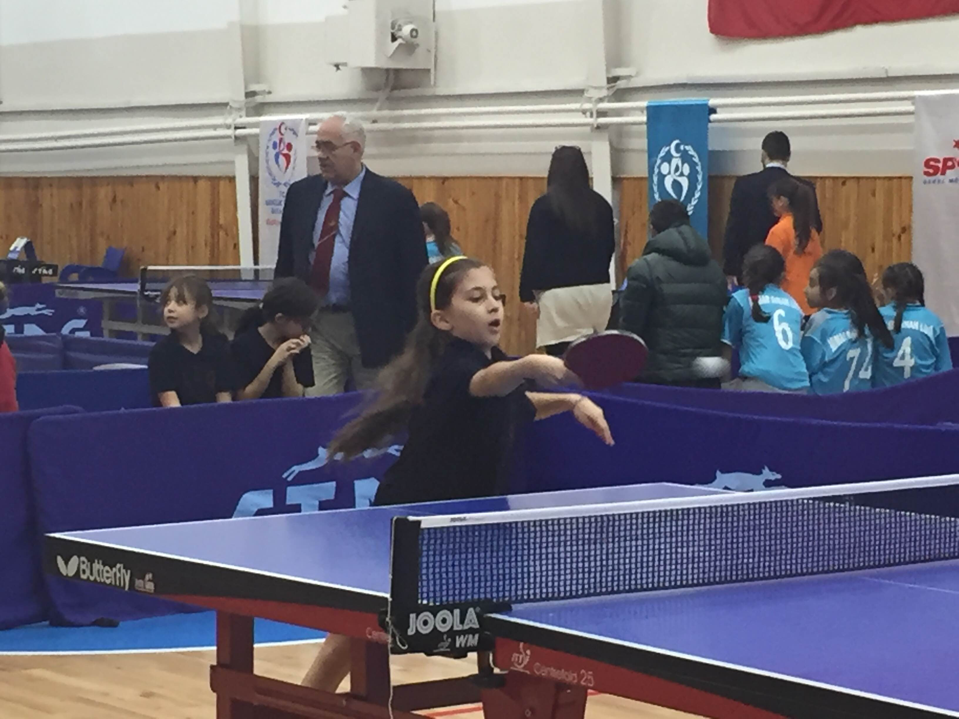 Özel Dr. Natuk Birkan İlkokulu Masa Tenisi Minik Kız Takımı