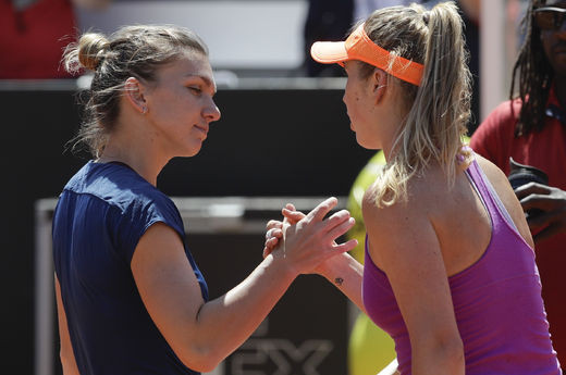 Elina Svitolina, Simona Halep