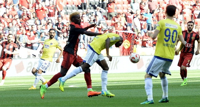 Eskişehirspor ile Gaziantep Büyükşehir Belediyespor