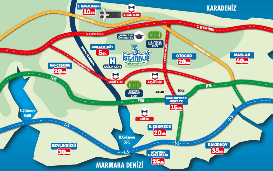 3 istanbul basaksehir projesi nerede oyle bir bahcesi var ki internet haber