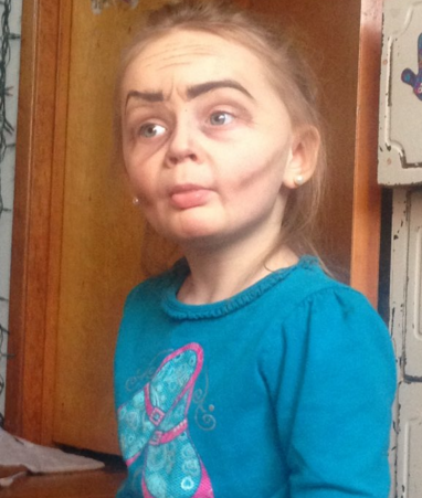 3 yasindaki kizin fotografi twitter da olay oldu internet haber