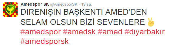 Amed Sportif Faaliyetler