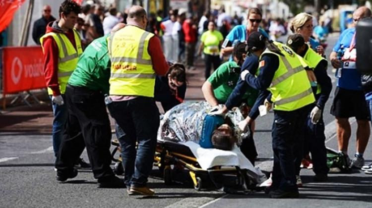 Bitiş çizgisine 50 metre kala hayatını kaybetti