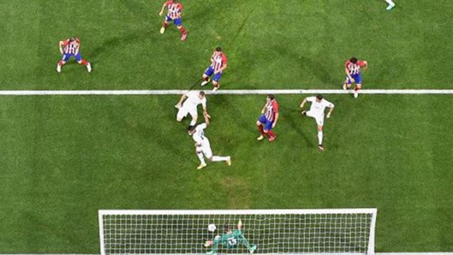 Real Madrid Atletico Madrid maçında ofsayt tartışması