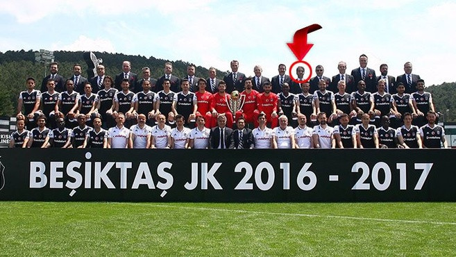 Beşiktaş'ın posterindeki dublör yönetici