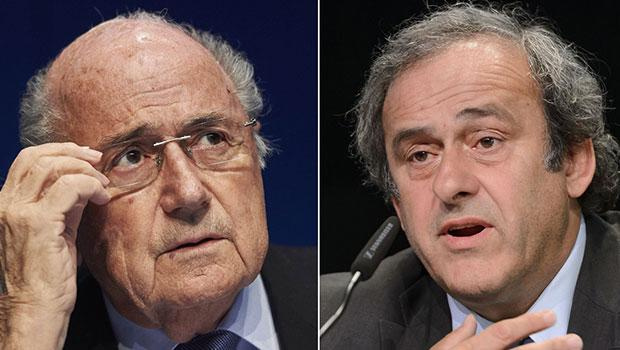 Sepp Blatter ve Michel Platini