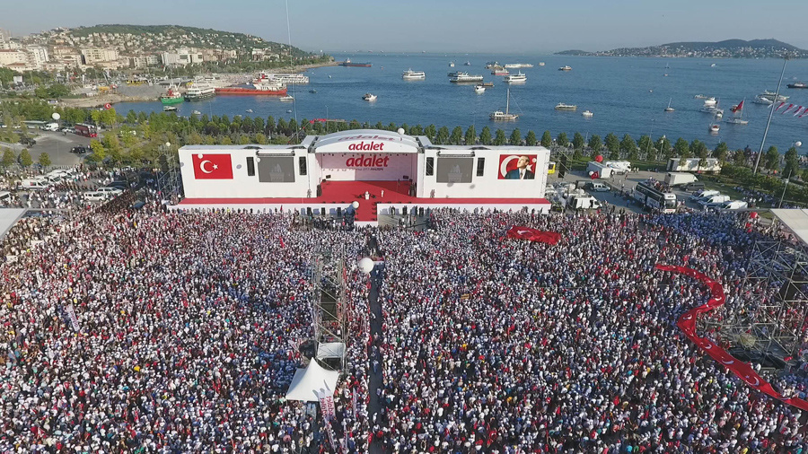 CHP Adalet Mitingi'nde kaç kişi vardı? Uçuk rakamlar Haber CHP Adalet Mitingi'nde kaç kişi vardı? Uçuk rakamlar Haber