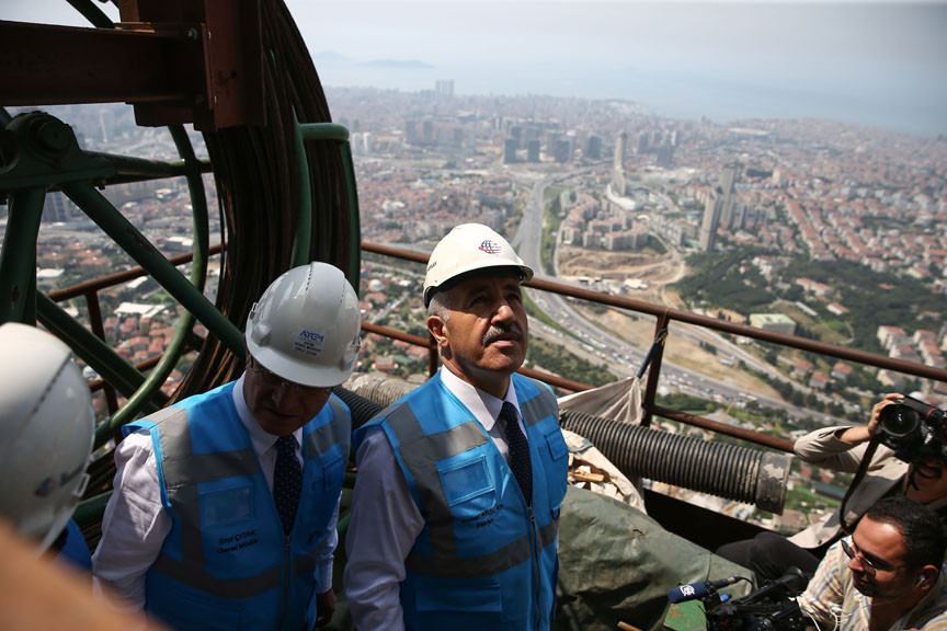 camlica seyir kulesi ne zaman bitecek ahmet arslan gezdi internet haber