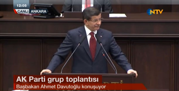Başbakan Ahmet Davutoğlu, 1 Kasım seçimleri sonrası ilk AK Parti Grup Toplantısı'nda konuştu