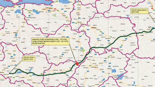 Ankara Izmir Arasi 4 5 Saate Iniyor Iste Guzergah Internet Haber