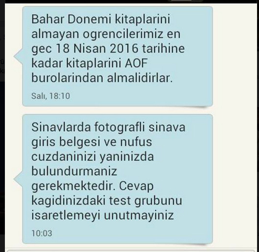 Aof Sinavi Cevaplari Icin Ust Uste Uyari Internet Haber