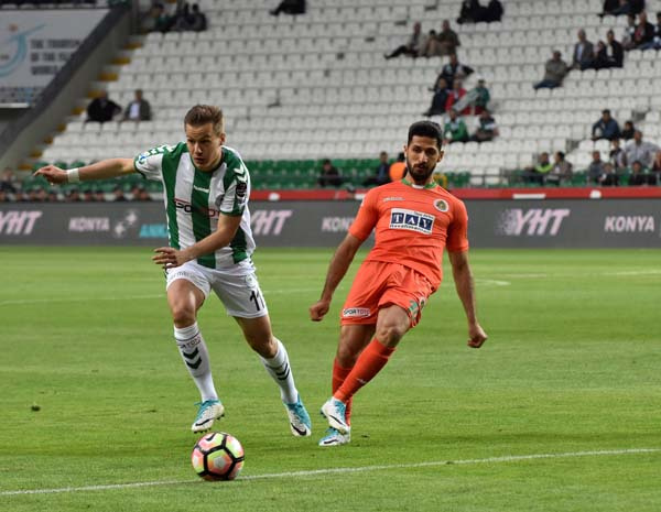 Atiker Konyaspor Aytemiz Alanyaspor maçı sonucu ve özeti