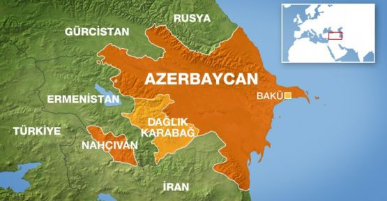 Azerbaycan haritası