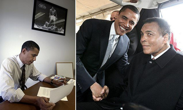 Barack Obama-Muhammed Ali