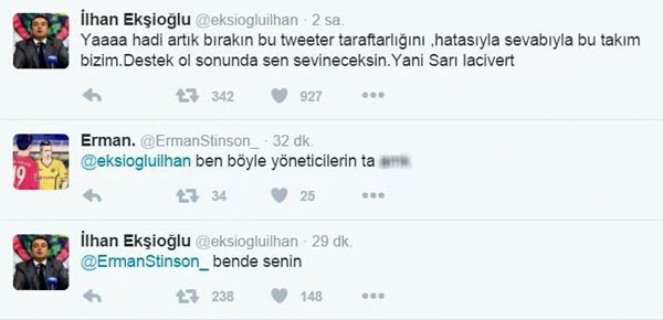 Fenerbahçeli yönetici gündem oldu!