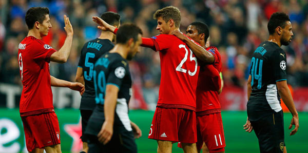 BAYERN MÜNİH, ARSENAL