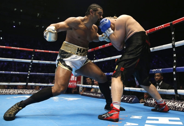 David Haye rakibini 2 dakikada nakavt etti!