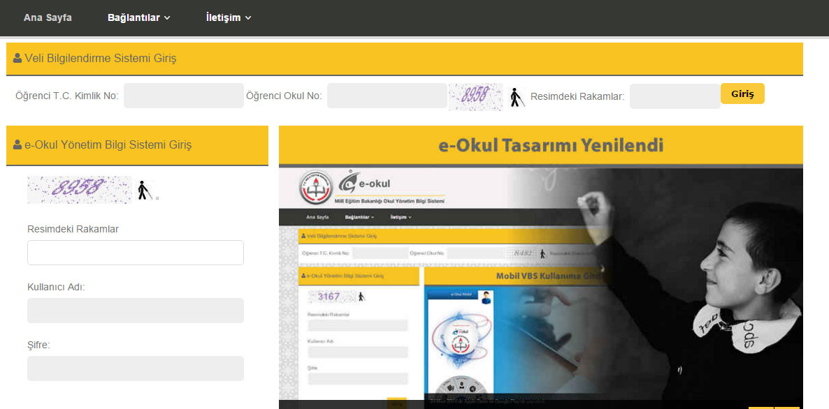 e okul karne notları öğrenme 2016 meb takdir teşekkür hesaplama ekranı