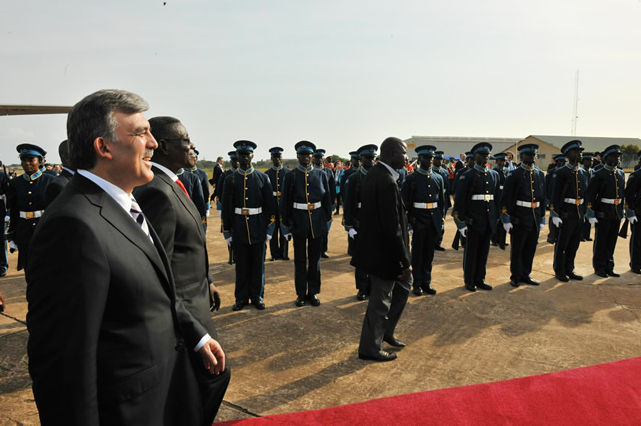 Abdullah Gül Gana karşılama töreni 2011