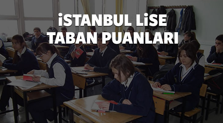 İstanbul lise taban puanları 2016 