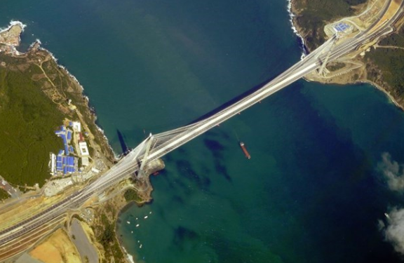 yavuz sultan selim köprüsü açılşı töreni 