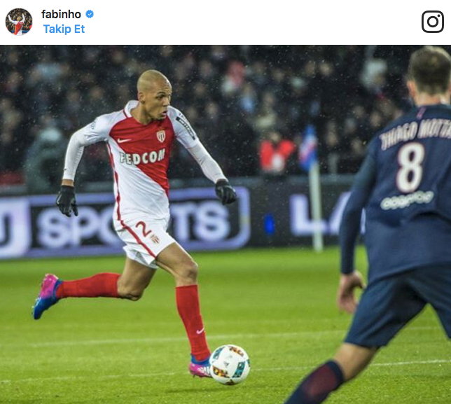 Monaco formasıyla bu sezon 50 maça çıkan Fabinho, 10 gol atarken 4 de asist kaydetti.