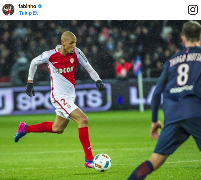 Monaco formasıyla bu sezon 50 maça çıkan Fabinho, 10 gol atarken 4 de asist kaydetti.