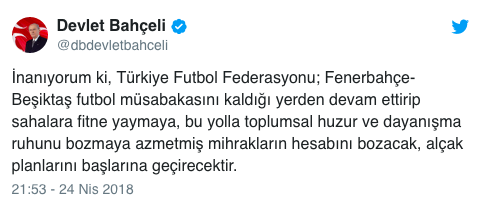 Devlet Bahçeli