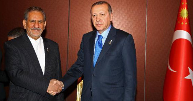  Cumhurbaşkanı Erdoğan ve İshak Cihangiri Türkmenistan'da görüştü