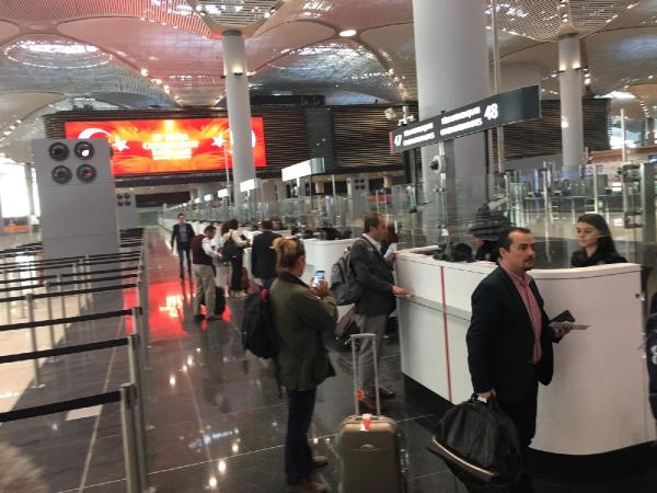 Istanbul Havalimani Nda Ilk Dis Hat Seferi Gerceklesti Internet Haber