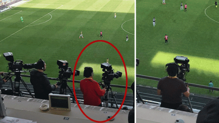 Kameramanın bu görüntüsü Kadıköy'ü karıştırdı