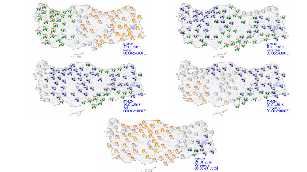 istanbul kar yağışı ne zaman başlayacak