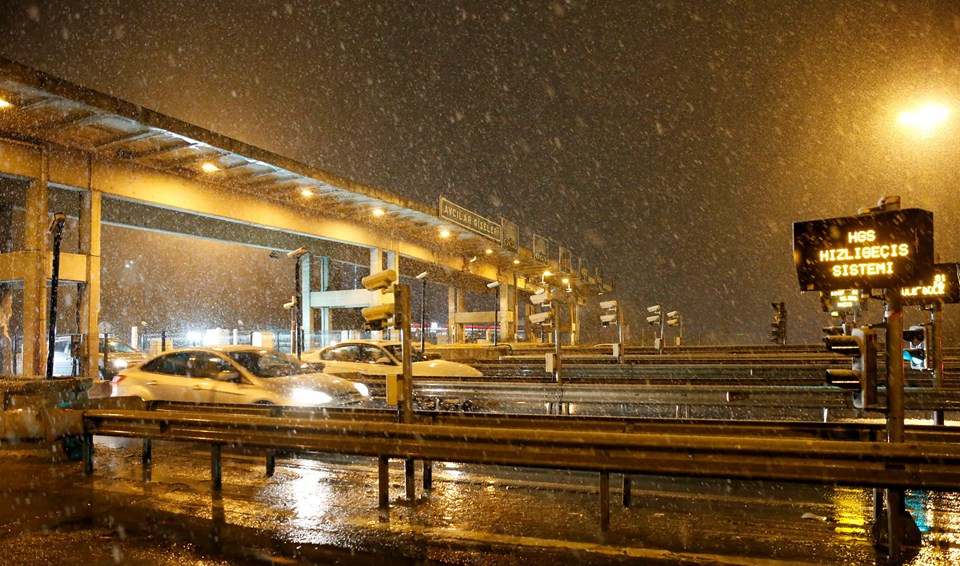 istanbul kar yağışı yol durumu 
