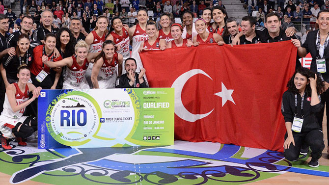 Potanın Perileri Olimpiyatlar'da