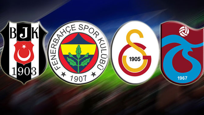 galatasaray fenerbahçe beşiktaş trabzonspor