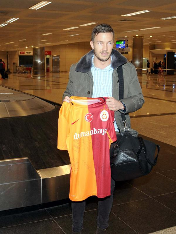 Galatasaray'ın yeni transferi İstanbul'da