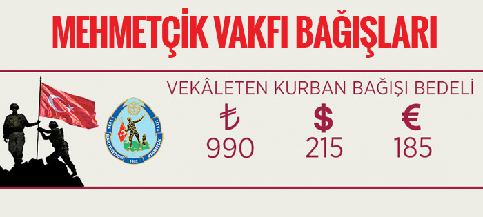 Kurbanlik Bagisi Mehmetcik Vakfi Diyanet Kizilay Losev Fiyati Internet Haber