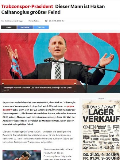 Hamburger Morgenpost gazetesi,