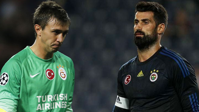 Fernando Muslera ve Volkan Demirel