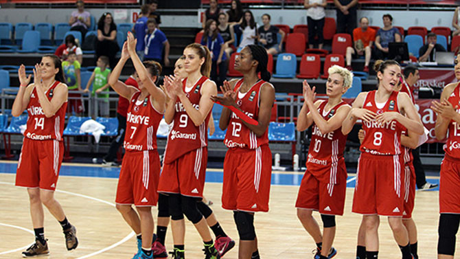 A Milli Basketbol Takımı potanın perileri