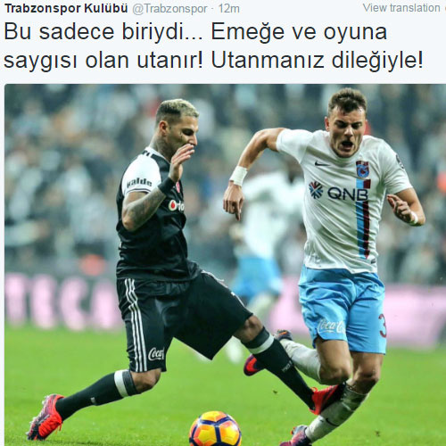 Trabzonspor'dan büyük tepki!