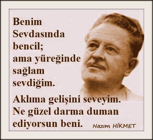 nazim hikmet in en guzel resimli siirleri ve sozleri internet haber