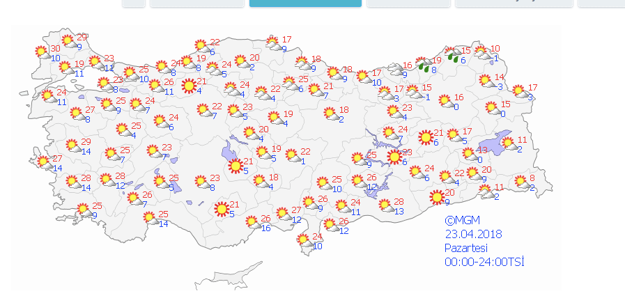 istanbul 23 nisan hava durumu yagmur yagacak mi internet haber