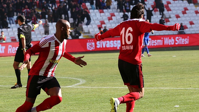 Sivasspor sahasında Eskişehirspor