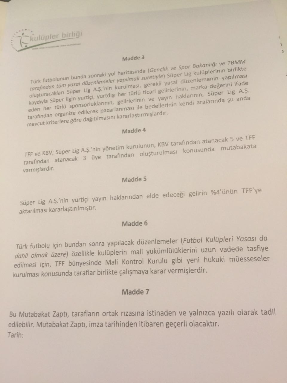 Türk futbolunda yeni dönem başlıyor
