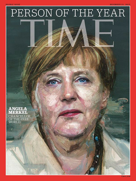 Times yılın kişisi anketinde Almanya Başbakanı Angela Merkel birinci oldu