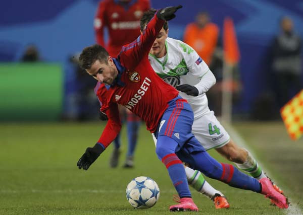 WOLFSBURG, CSKA